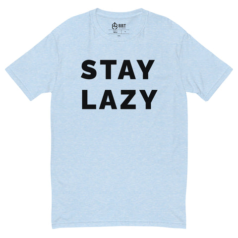Stay Lazy Men's T-Shirt&color_Light Blue