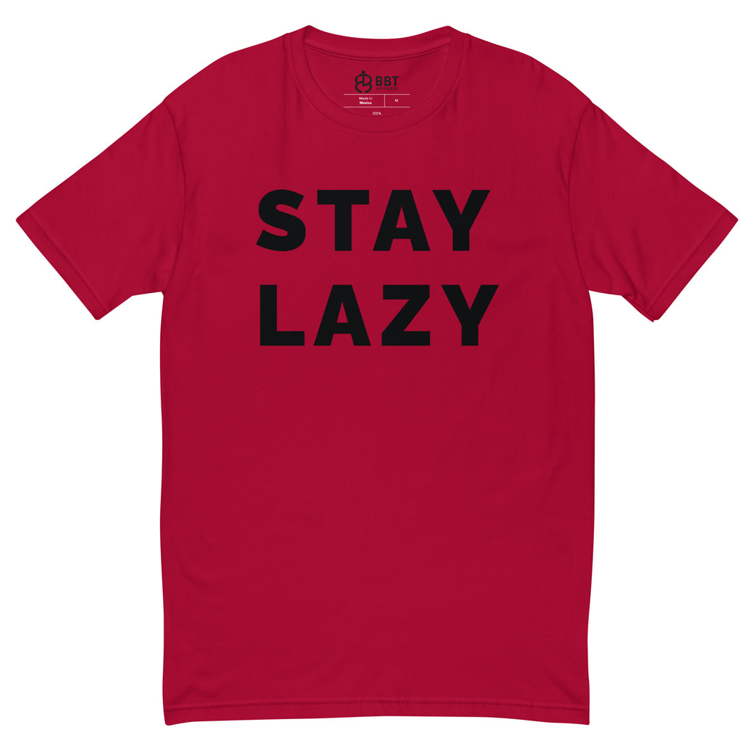 Stay Lazy Men's T-Shirt&color_Red