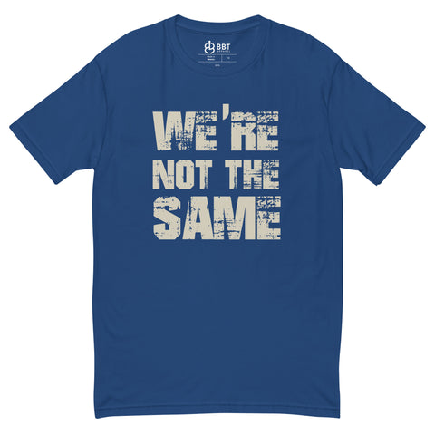 We're Not the Same Men's T-Shirt&color_Royal Blue