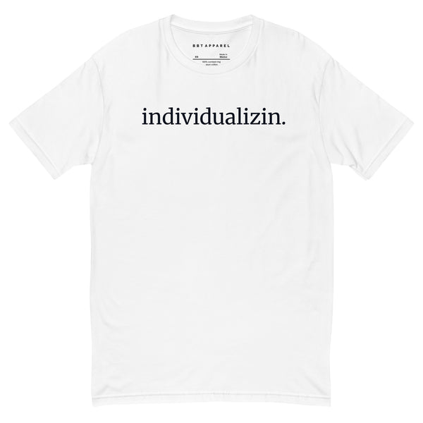 INDIVIDUALIZIN. Tee — Authenticity First Collection (White)