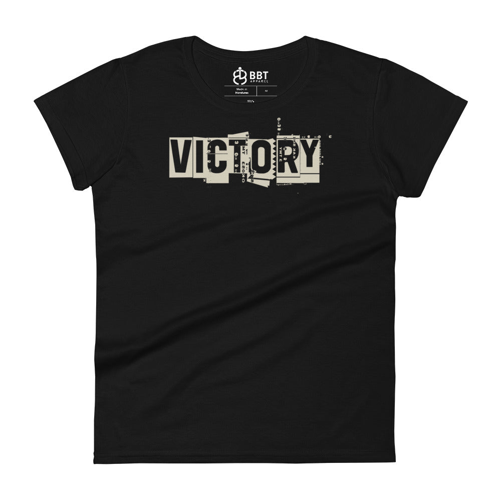 VICTORY Women's T-Shirt&color_Black