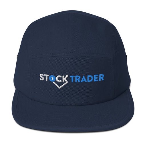 Stock Trader Five Panel Cap&color_Navy