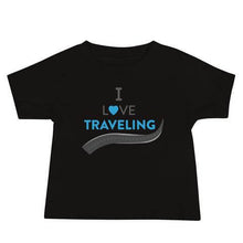 Load image into Gallery viewer, I Love Traveling Baby Tee - BBT Apparel
