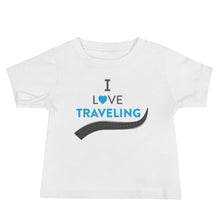 Load image into Gallery viewer, I Love Traveling Baby Tee - BBT Apparel