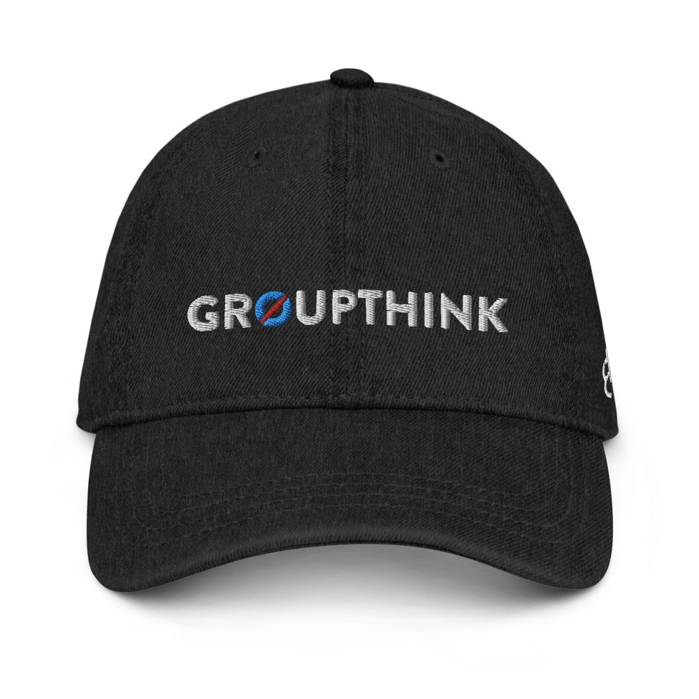No Groupthink Denim Hat&color_Black