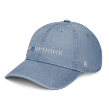 Load image into Gallery viewer, No Groupthink Denim Hat
