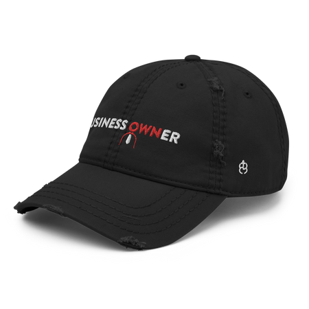 Business Owner Distressed Hat