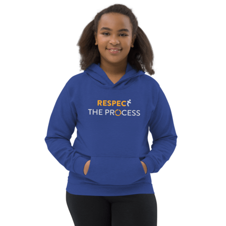 Respect the Process Kids Hoodie - BBT Apparel