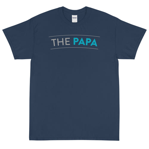 The Papa Men's T-Shirt&color_Blue Dusk