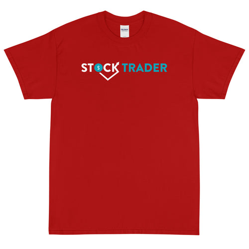 Stock Trader Men's T-Shirt - BBT Apparel&color_Red