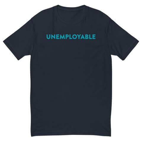 UNEMPLOYABLE Men's T-Shirt&color_Midnight Navy