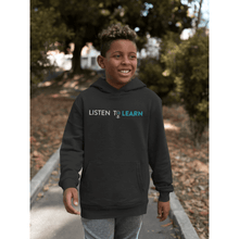 Load image into Gallery viewer, Listen to Learn Kids Hoodie - BBT Apparel
