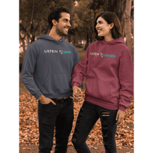 Load image into Gallery viewer, Listen to Learn Unisex Hoodie - BBT Apparel
