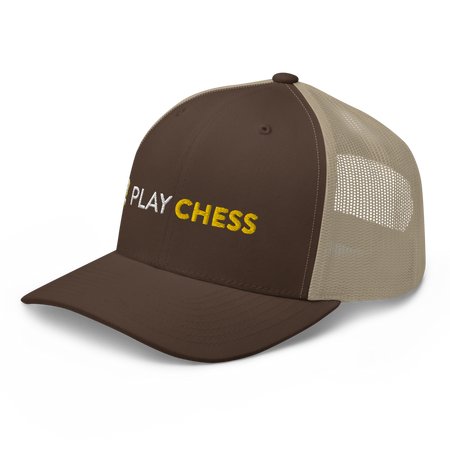 I Play Chess Trucker Cap