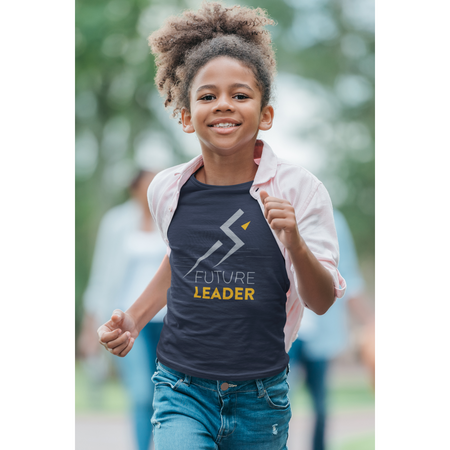 Future Leader Kid's T-Shirt | High Achiever&color_Navy