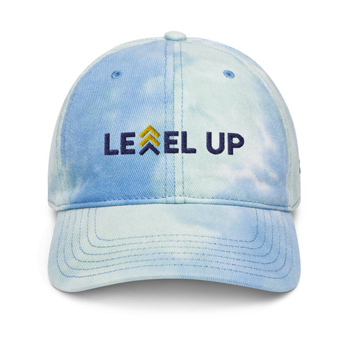 Level Up Tie Dye Hat&color_Sky