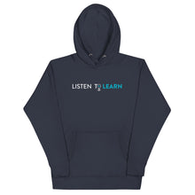 Load image into Gallery viewer, Listen to Learn Unisex Hoodie