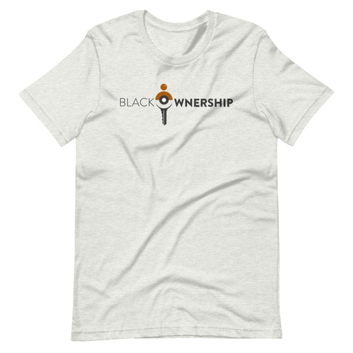 Black Ownership Men's T-Shirt | BBT Apparel&color_Ash