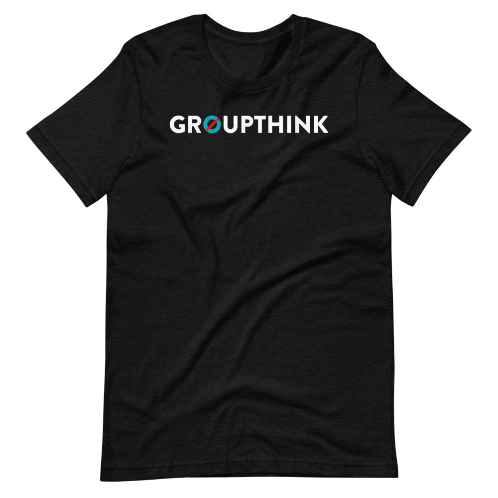 No Groupthink Women's T-Shirt&color_Black Heather