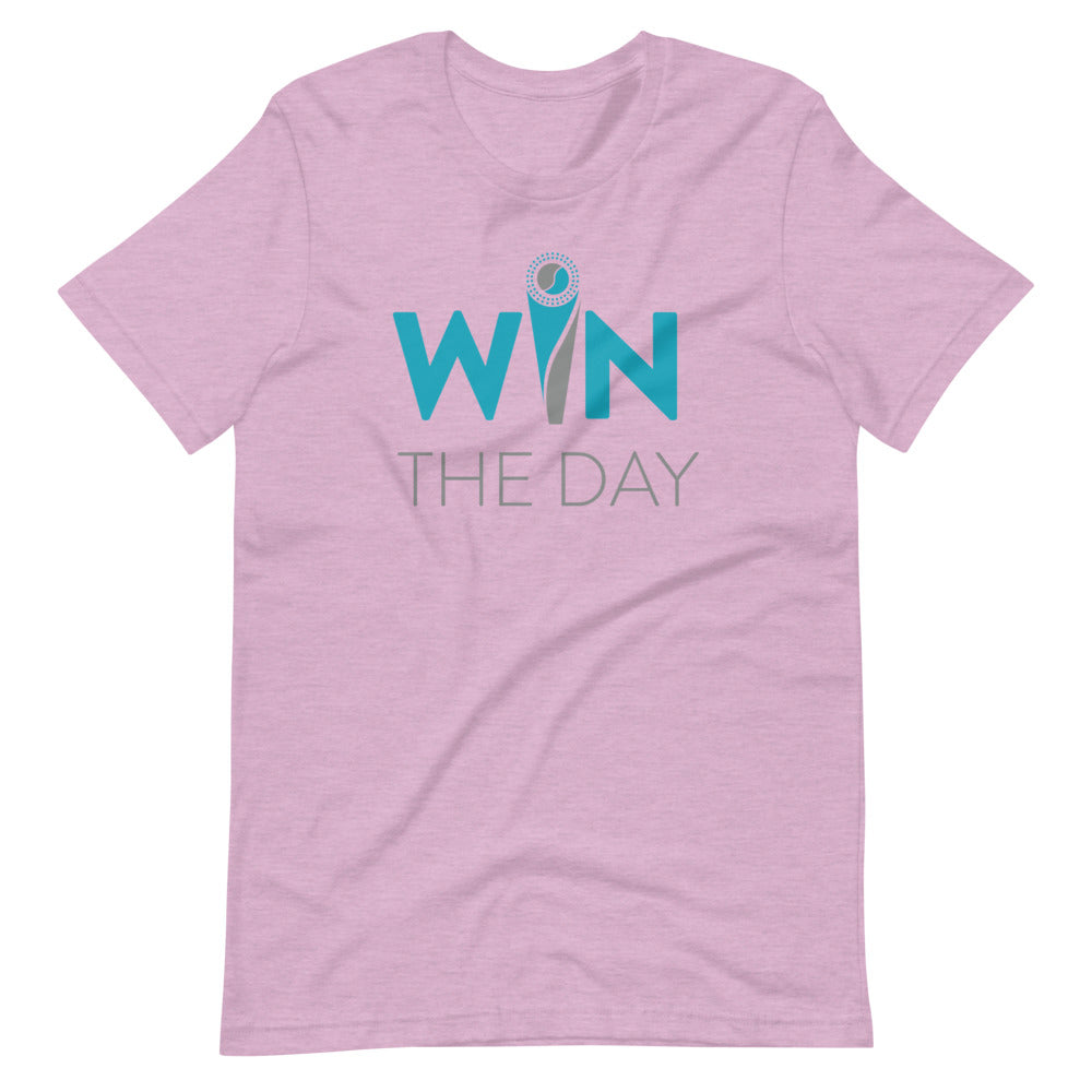 Win the Day Men's T-Shirt - BBT Apparel&color_Heather Prism Lilac