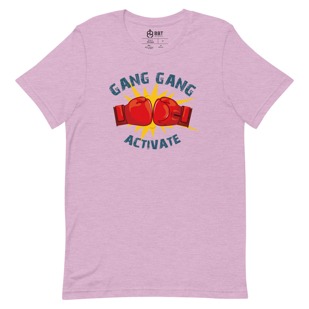 Gang Gang Activate Men's T-Shirt&color_Heather Prism Lilac