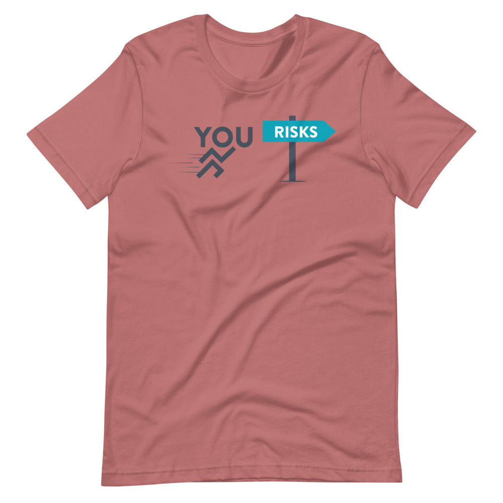 Take Risks on You Women's T-Shirt&color_Mauve