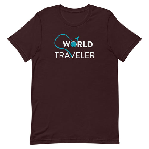 World Traveler Men's T-Shirt - BBT Apparel&color_Oxblood Black