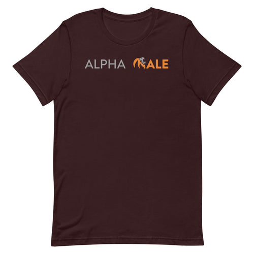 Alpha Male Men's T-Shirt&color_Oxblood Black