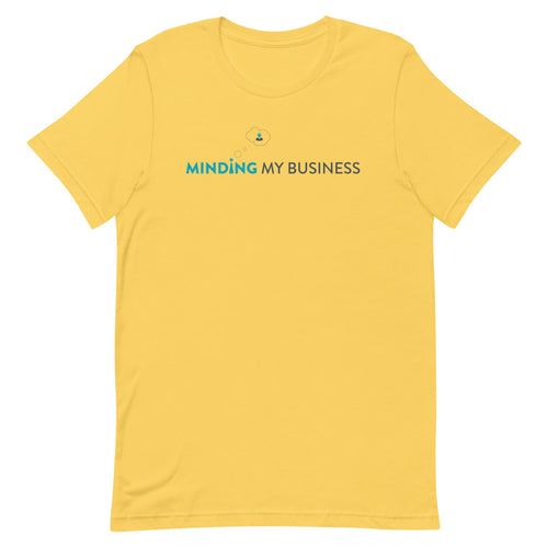 Minding My Business Men's T-Shirt&color_Yellow