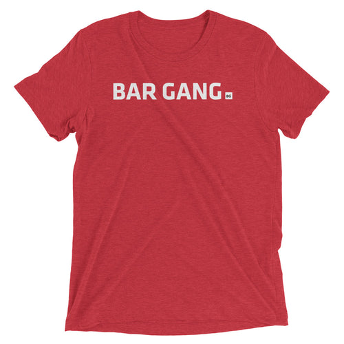 Bar Gang Unisex T-Shirt&color_Red Triblend