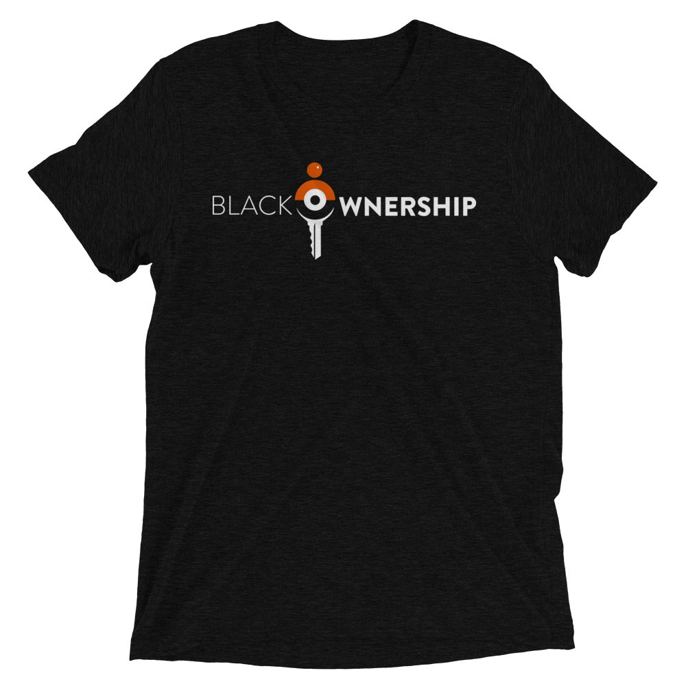 Black Ownership Unisex T-Shirt&color_Solid Black Triblend