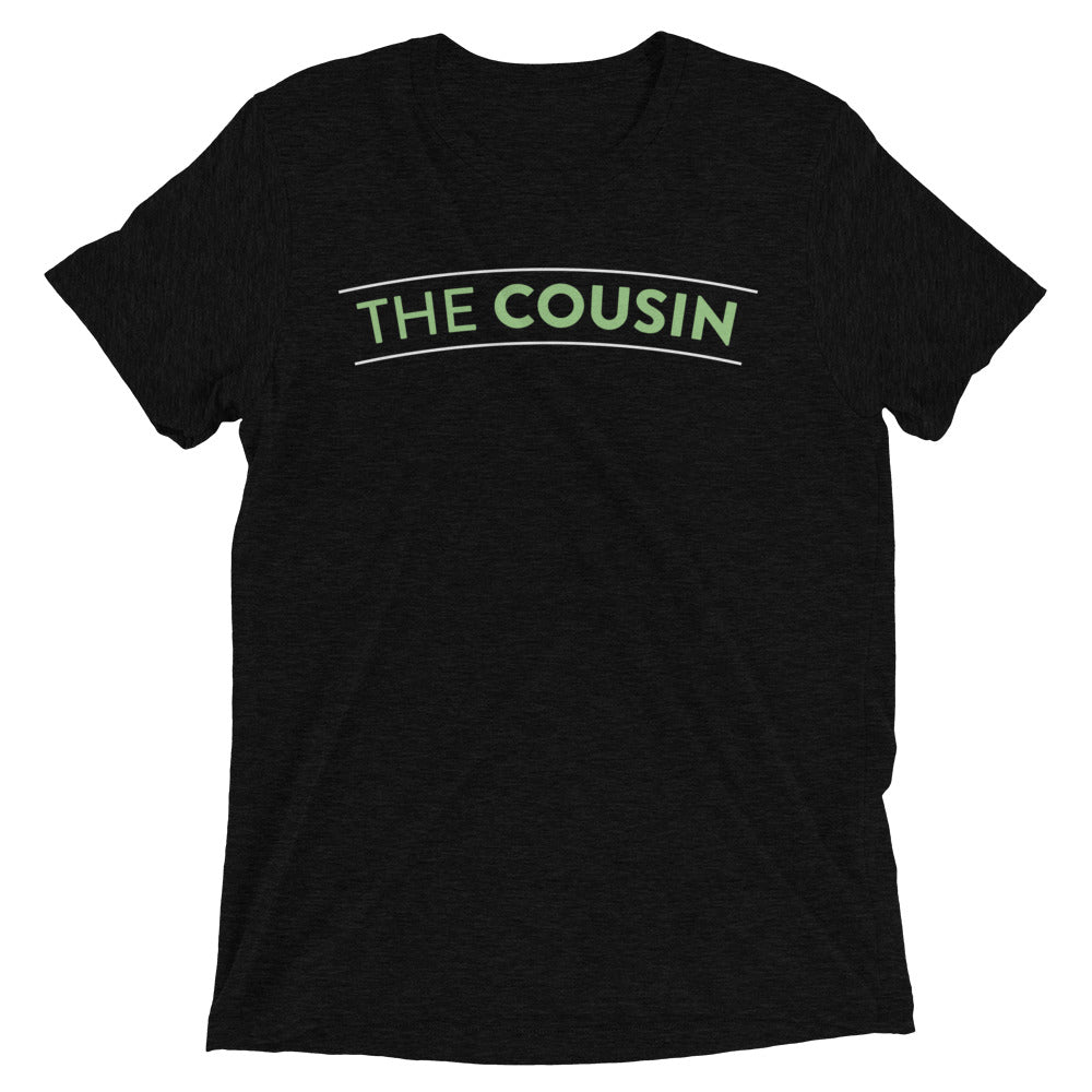 The Cousin Unisex T-Shirt&color_Solid Black Triblend