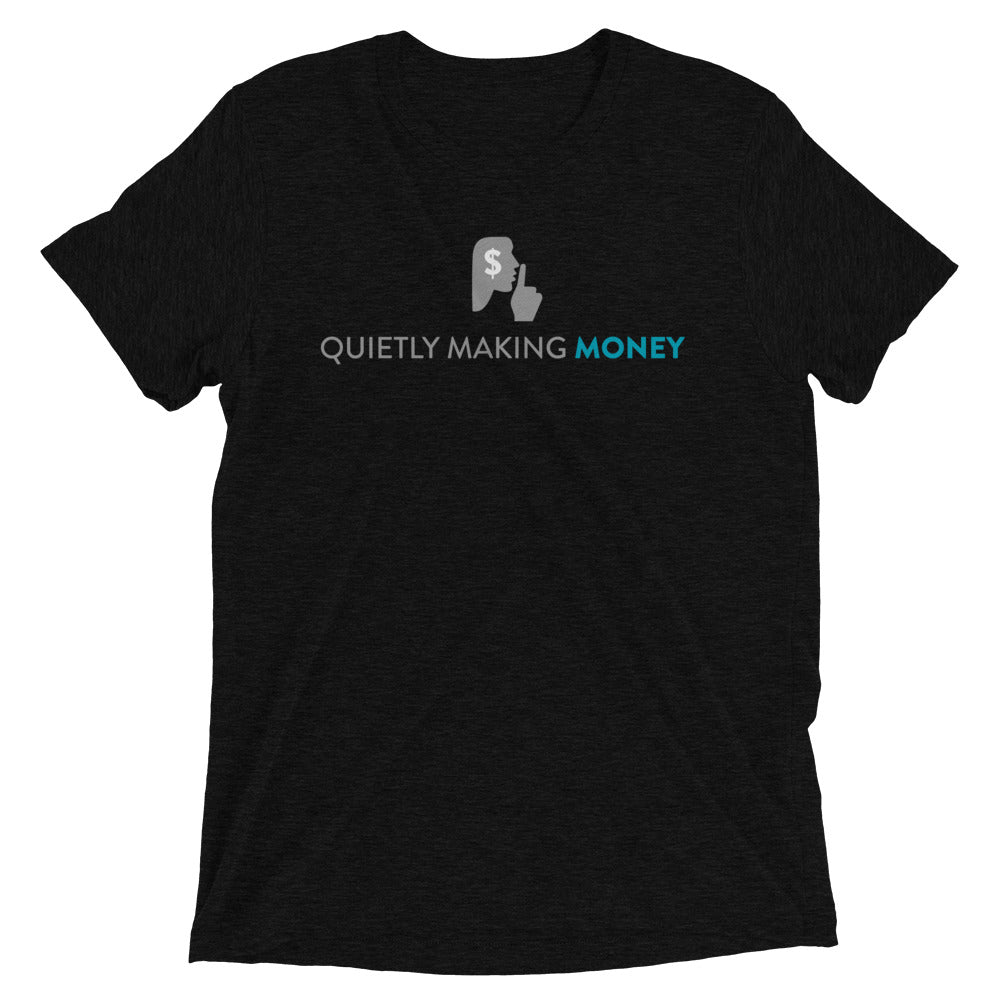 Quietly Making Money Men's T-Shirt&color_Solid Black