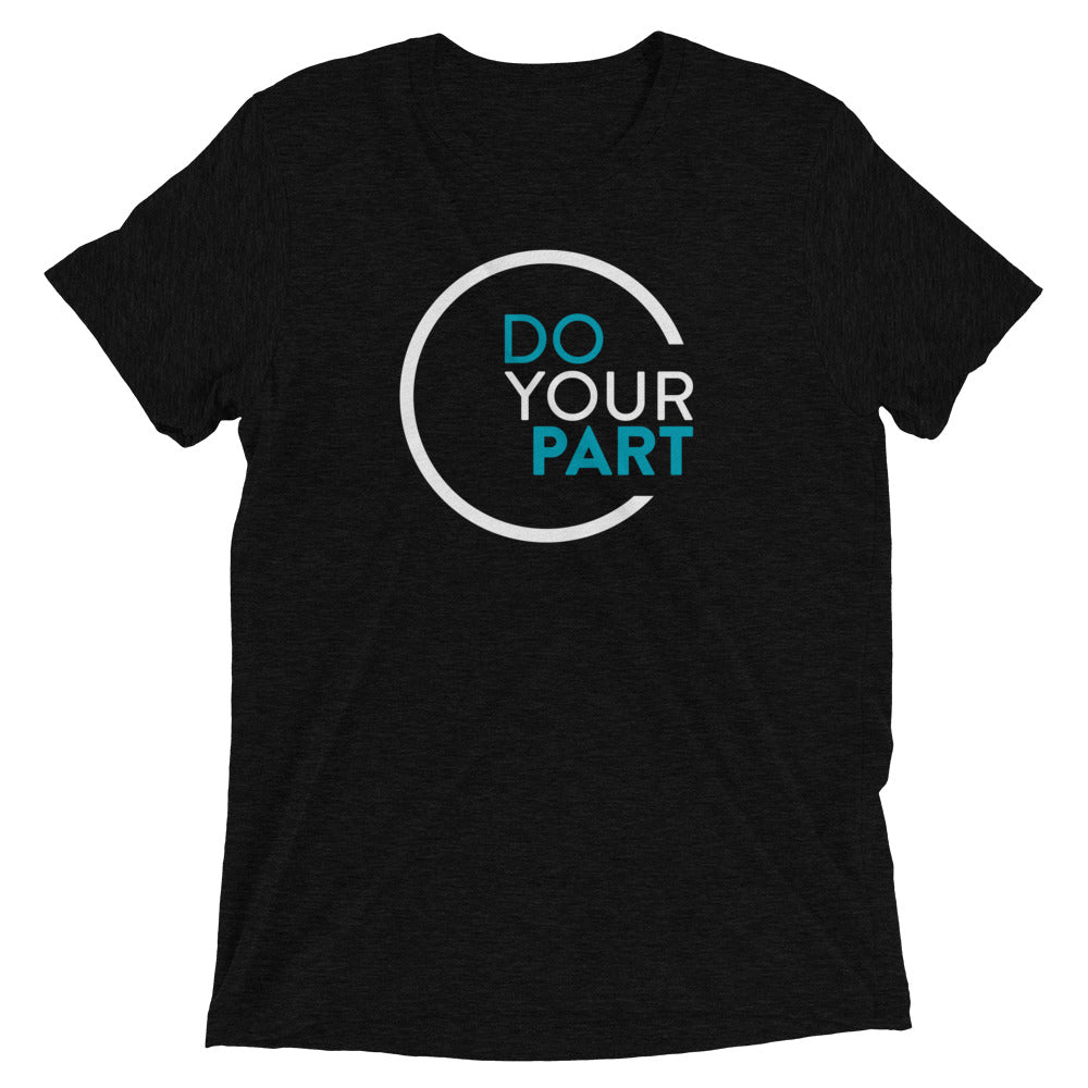 Do Your Part Women's T-Shirt&color_Solid Black Triblend