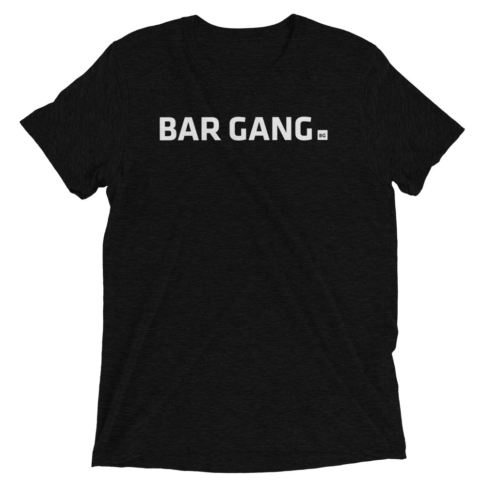 Bar Gang Unisex T-Shirt&color_Solid Black Triblend