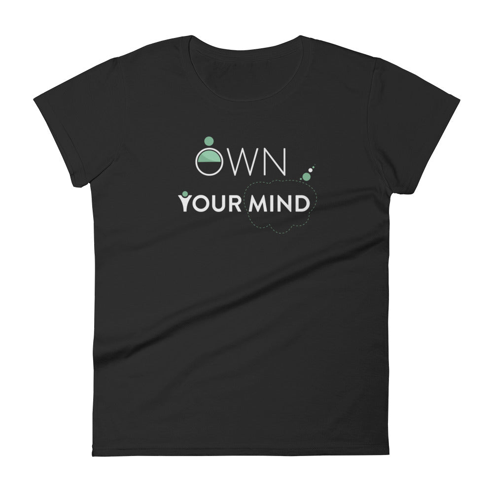 Own Your Mind Women's T-Shirt - BBT Apparel&color_Black