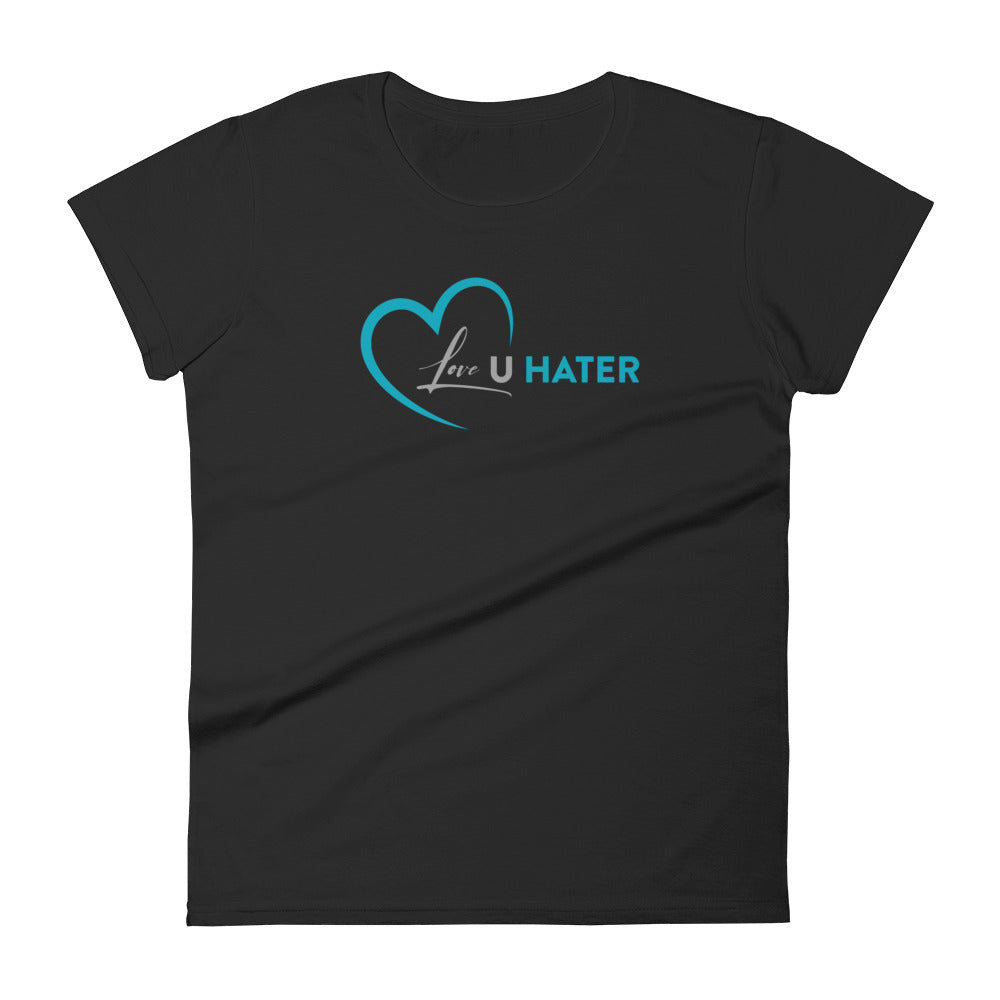 Love U Hater Women's T-Shirt&color_Black