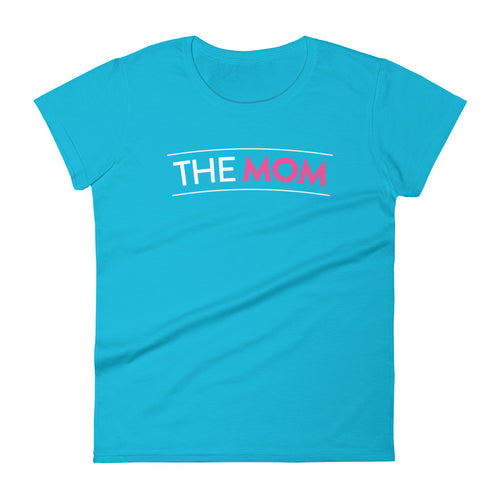 The Mom Women's T-Shirt - BBT Apparel&color_Caribbean Blue