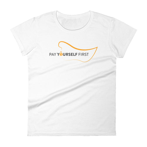 Pay Yourself First Women's T-Shirt&color_White