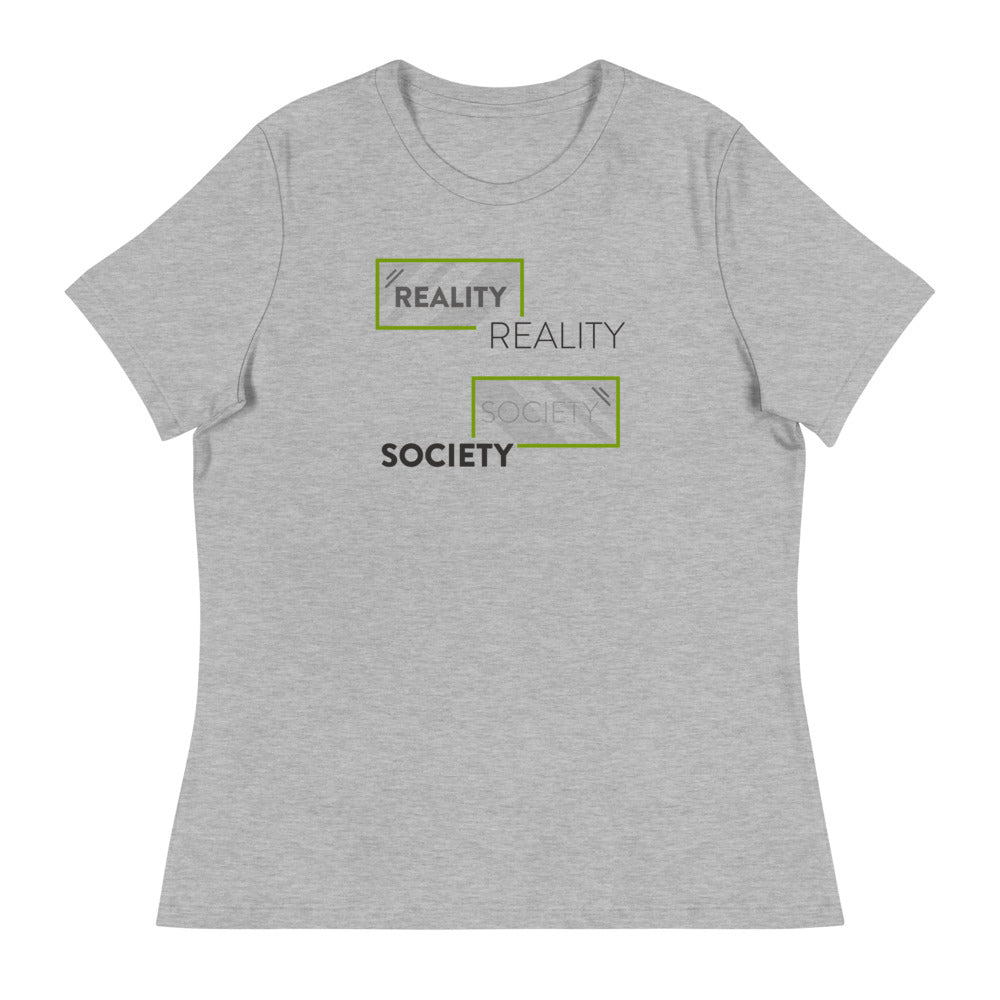 Reality > Society Women's T-Shirt - BBT Apparel&color_Athletic Heather