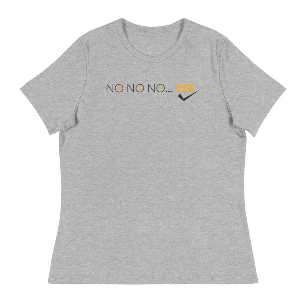 No No No Yes Women's T-Shirt - BBT Apparel&color_Athletic Heather
