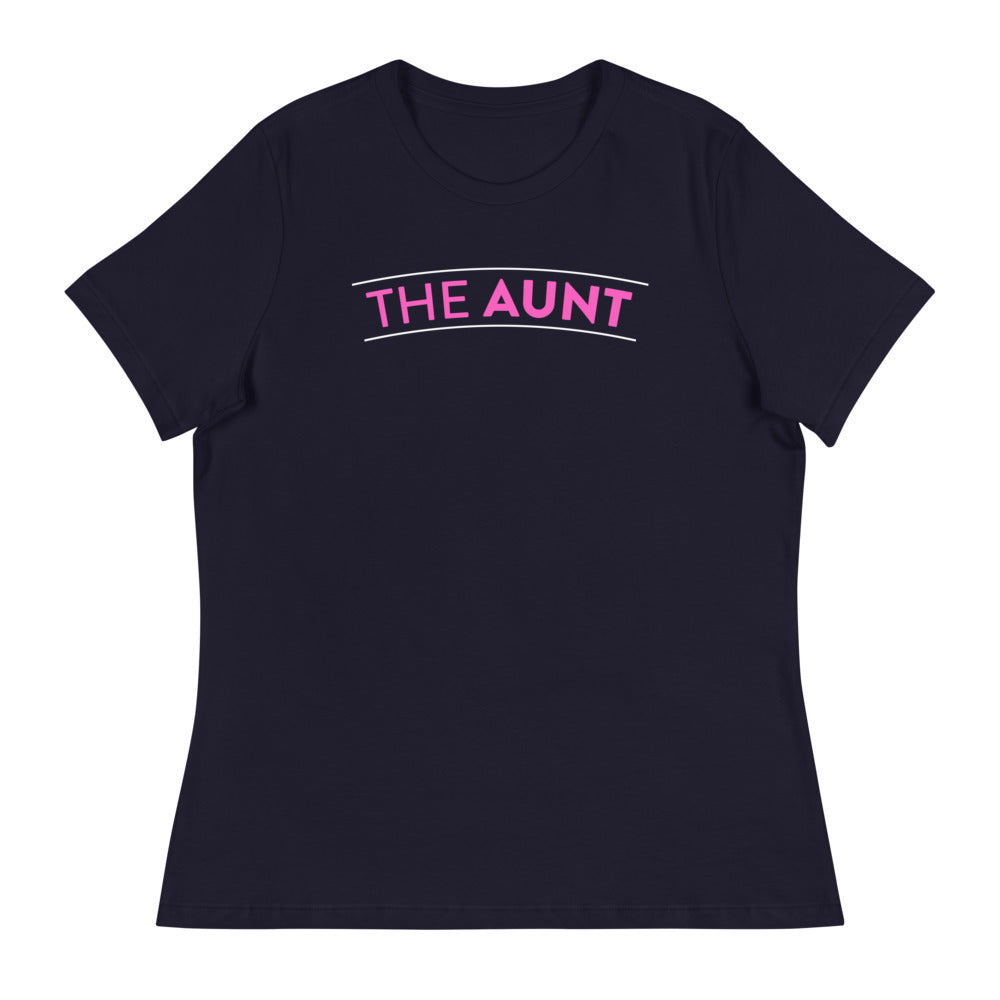 The Aunt Women's T-Shirt&color_Navy