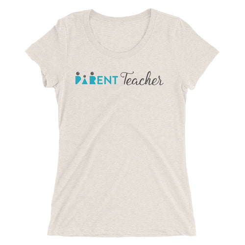 Parent Teacher Women's T-Shirt&color_Oatmeal Triblend