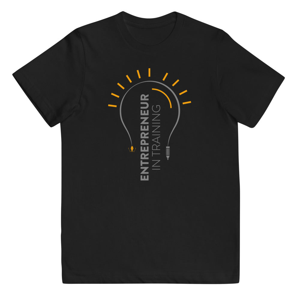 Entrepreneur in Training Kid's T-Shirt | Kid Entrepreneur& color_Black