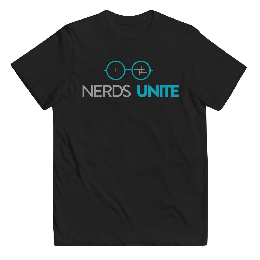 Nerds Unite Kid's T-Shirt&color_Black