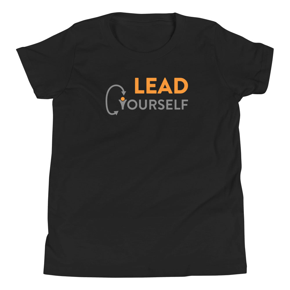 Lead Yourself Kid's T-Shirt | Kid Leader&color_Black