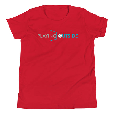 Playing Outside Kid's T-Shirt&color_Red
