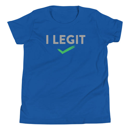 I Legit Kid's T-Shirt&color_True Royal